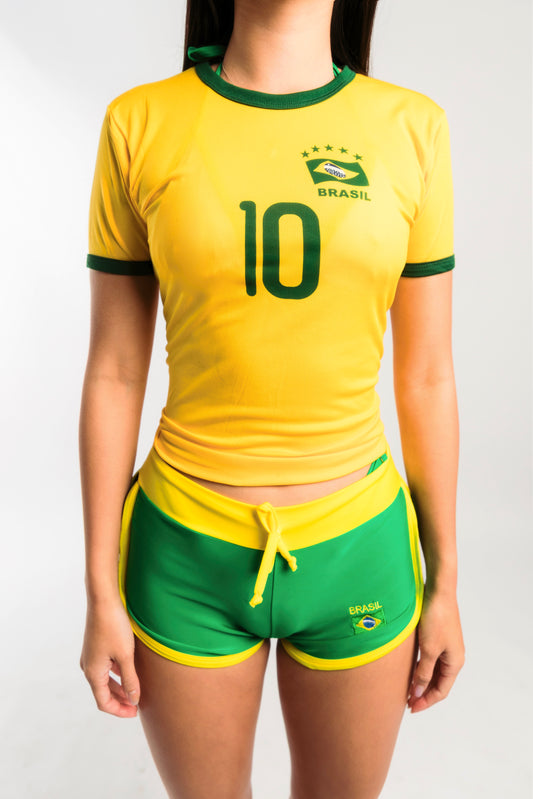 Camisa 10 Baby Tee Jersey