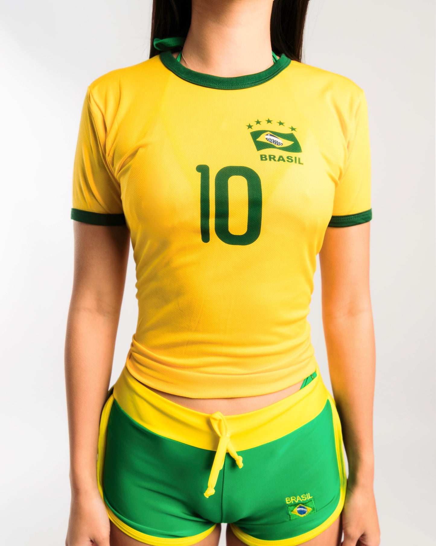 Camisa 10 Baby Tee Jersey