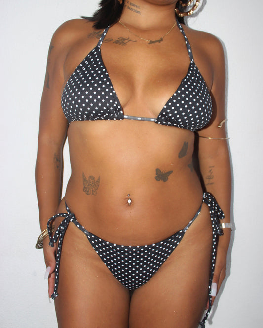 Vivienne Polka Dot Triangle Top