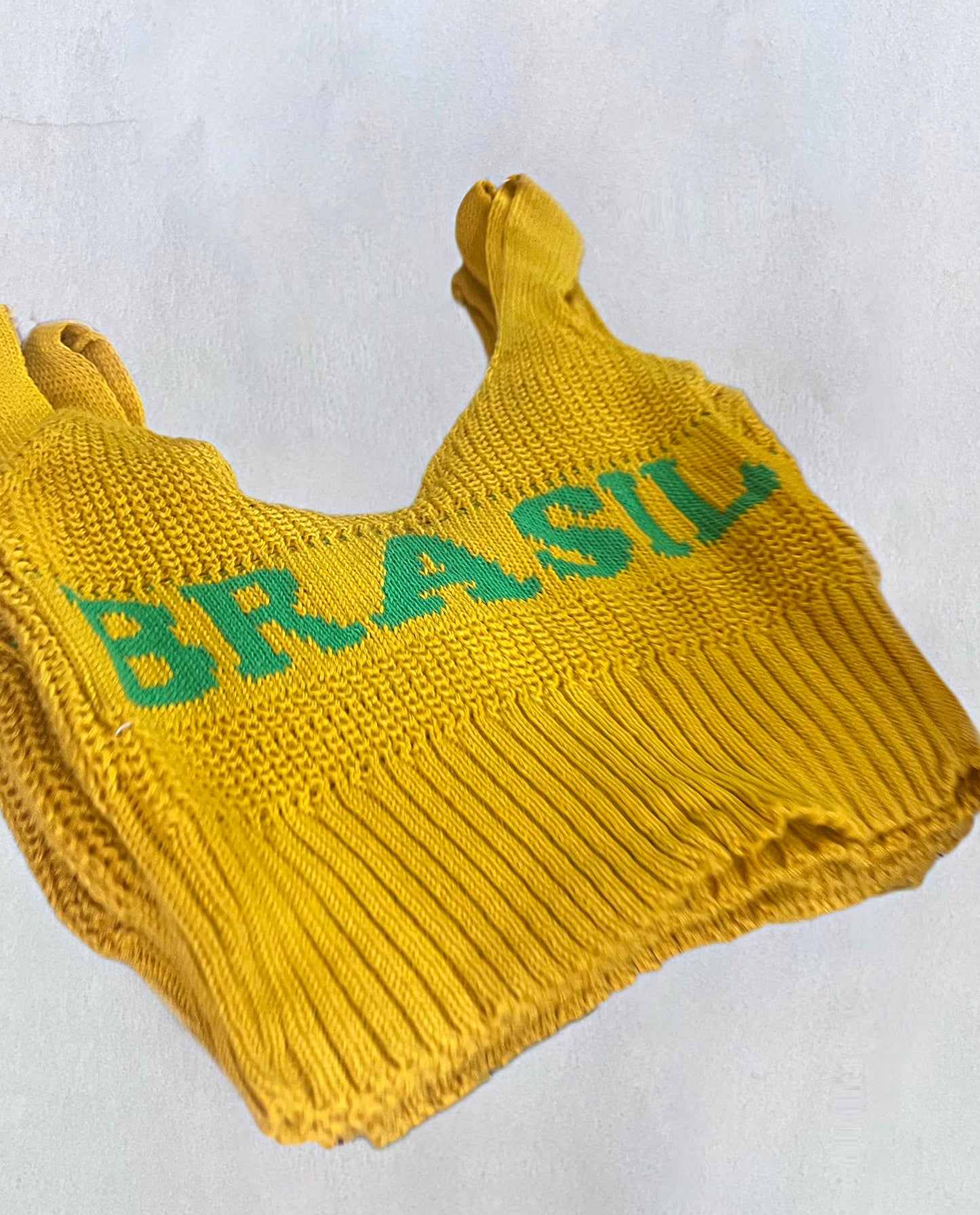 Crochet “Brasil” Cropped Tank Top