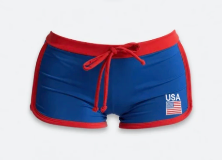 PREORDER-USA Swim/Athletic Shorts